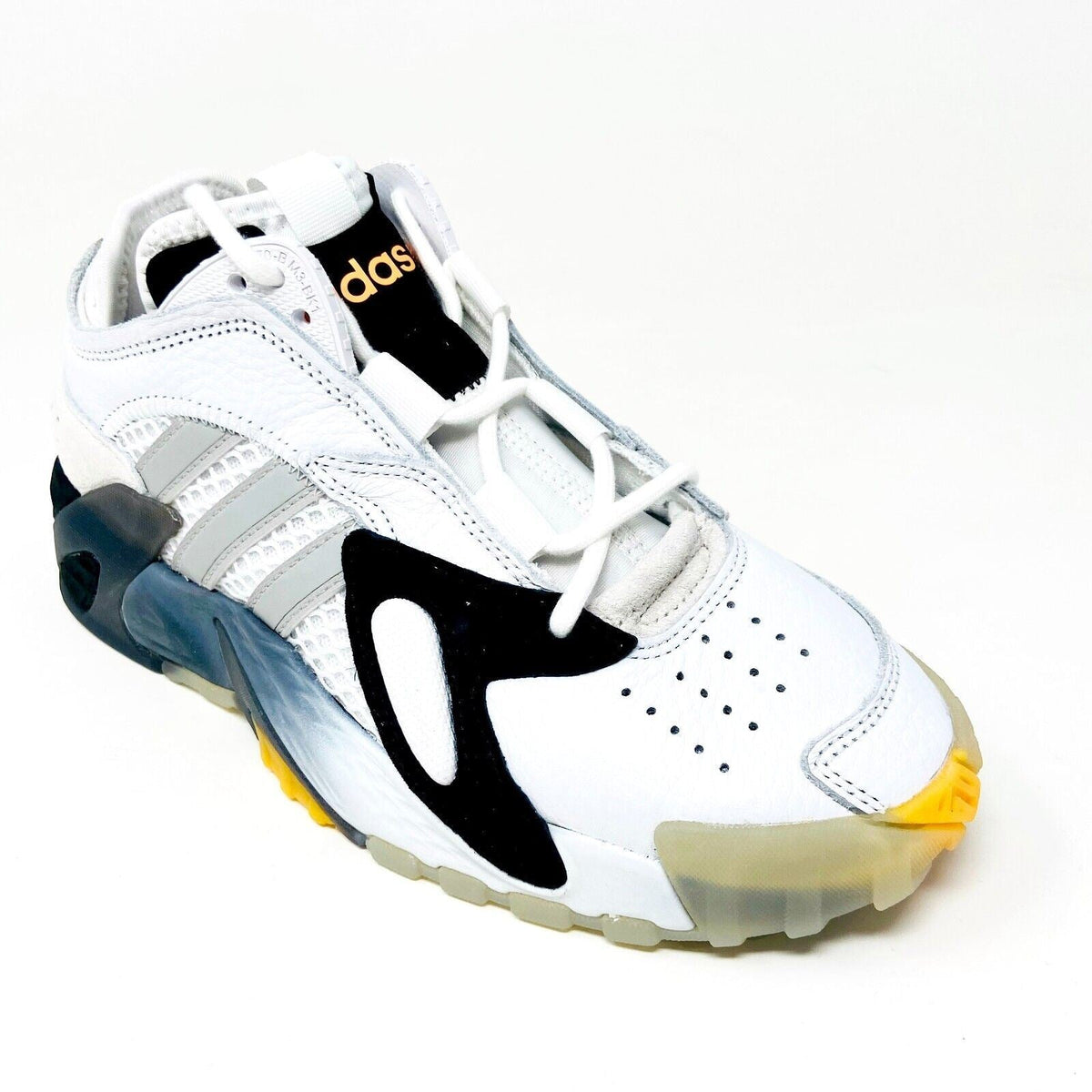 Adidas Originals Streetball White Black Mens Casual Basketball Sneakers EE4960