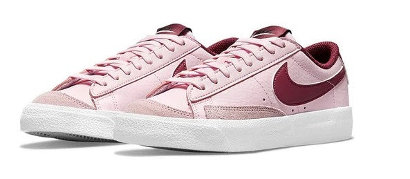 Big Kid's Nike Blazer Low '77 Pink Foam/Dark Beetroot-White (DA4074 600)