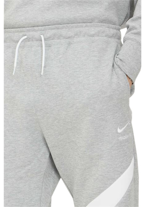 Men's Nike Gray/White Sportswear Swoosh Tech Fleece Pants (DH1023-063)