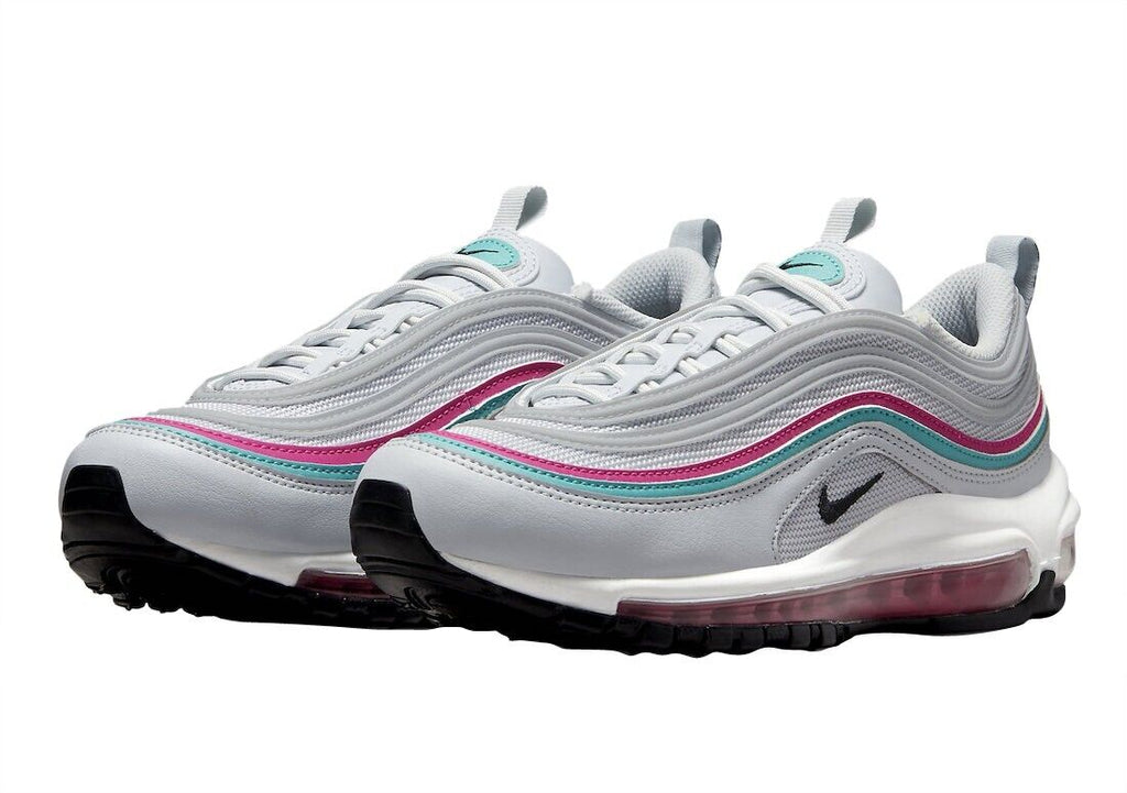 Women's Nike Air Max 97 Pure Platinum/Black-Pink Prime (DH5093 001)