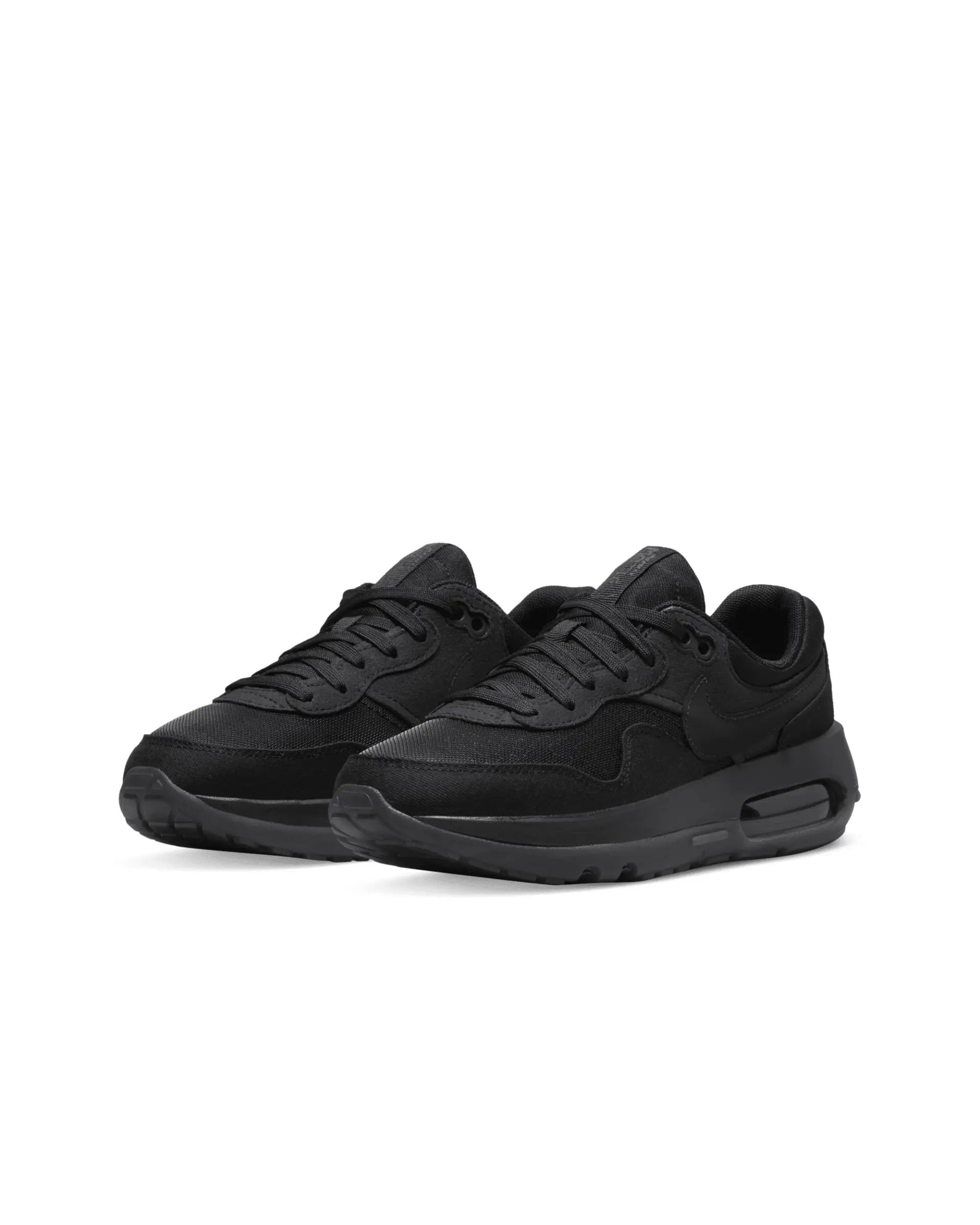 Big Kid's Nike Air Max Motif Black/Black-Anthracite (DH9388 003)
