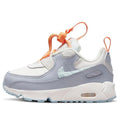 Toddler's Nike Air Max 90 Toggle SE Summit White/Glacier Blue (DQ6948 100)