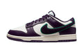 Men's Nike Dunk Low Retro "Chenille Swoosh" Sl/Grand Prple (DQ7683 100)