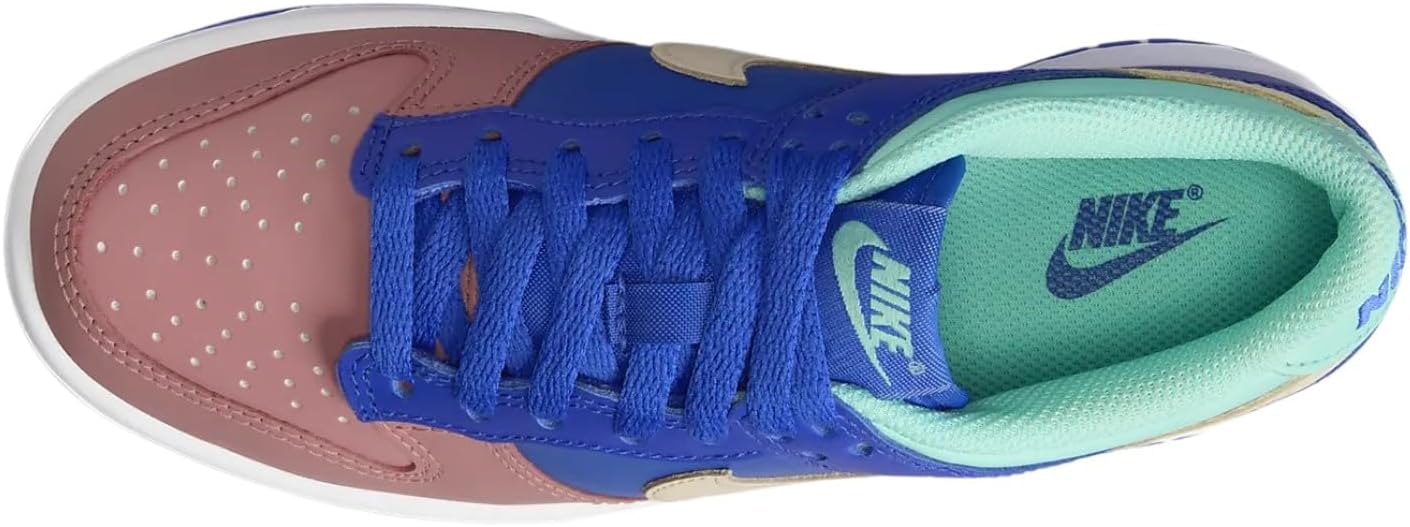 Big Kid's Nike Dunk Low SE "Salmon Toe" Hyper Ryl/Sandrift (DZ2873 400)