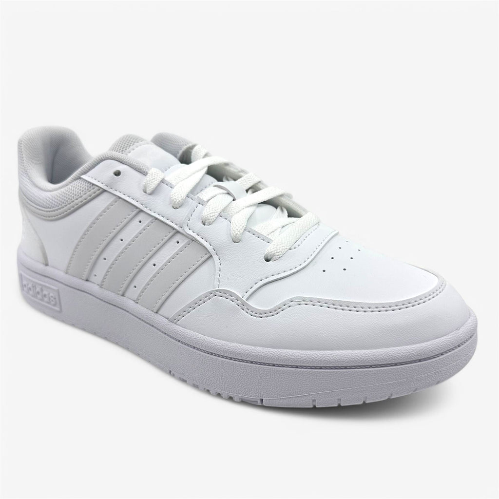 Adidas Hoops 3.0 Cloud White Dash Grey Womens Athletic Sneaker (GW3036)