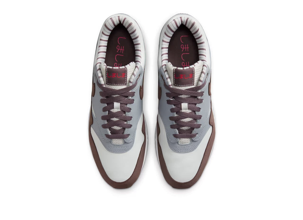 Men's Nike Air Max 1 PRM Summit White/Plum Eclipse (FB8916 100)