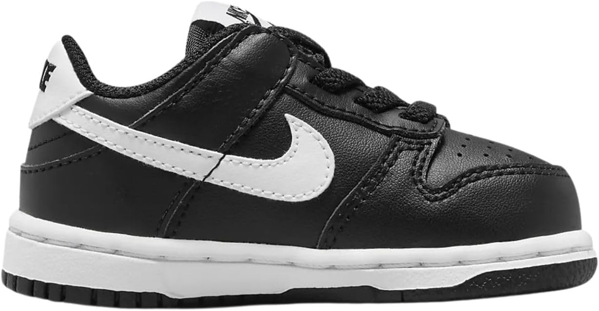 Toddler's Nike Dunk Low Black/White-Black-White (FD1233 001)