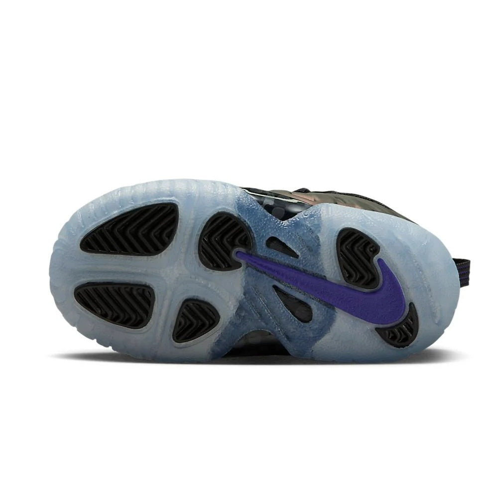 Toddler's Nike Little Posite One "Eggplant" Blk/Var Purple (FJ1257 001)