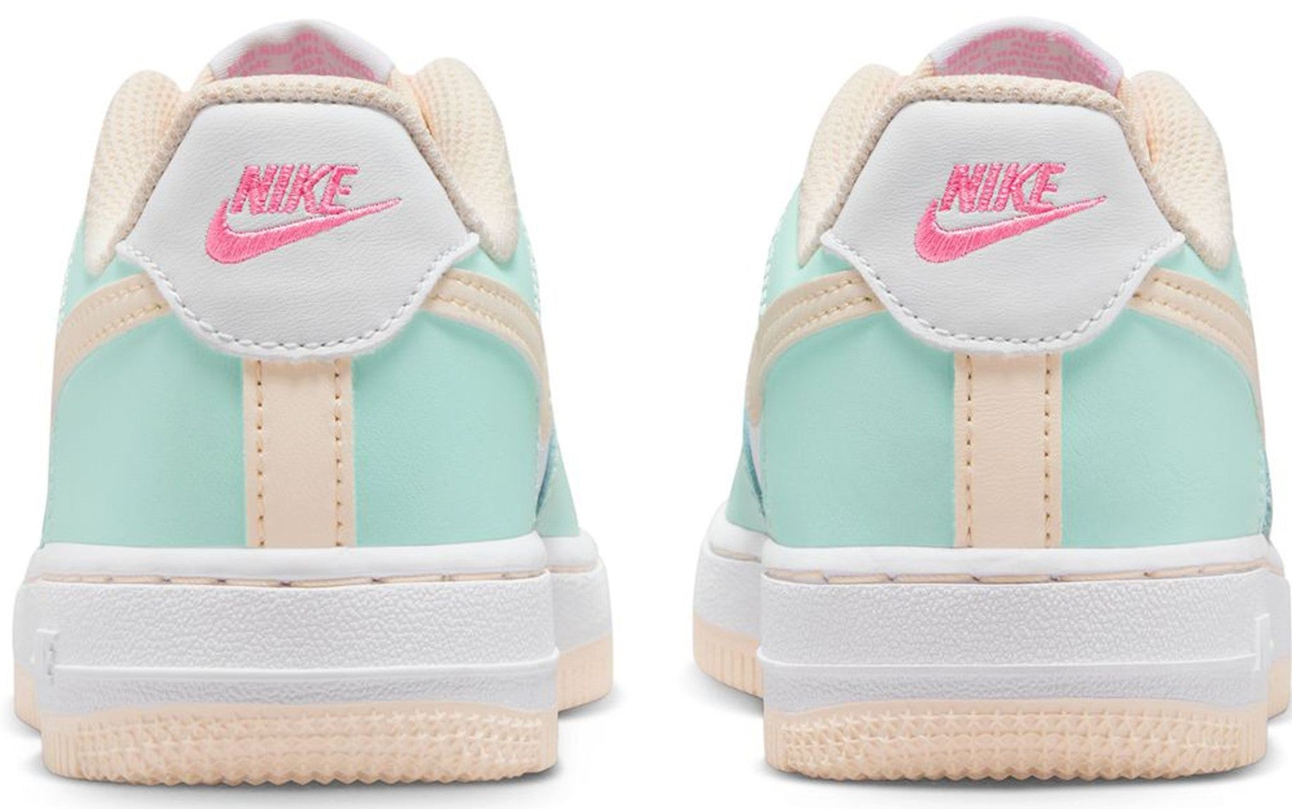 Little Kid's Nike Air Force 1 Low Jade Ice/Guava Ice-White (FJ3484 300)