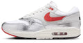 Men's Nike Air Max 1 PRM White/Chili Red (HF7746 100)