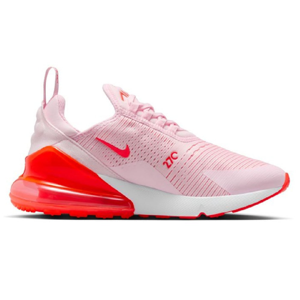 Women's Nike Air Max 270 Pink Foam/Bright Crimson-White (HJ3222 602)