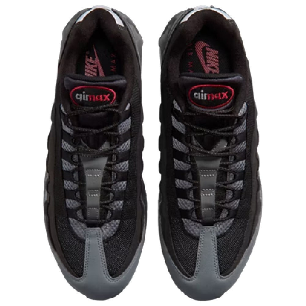 Men's Nike Air Max 95 Big Bubble Black/Tough Red-Smoke Grey (HM4740 015)