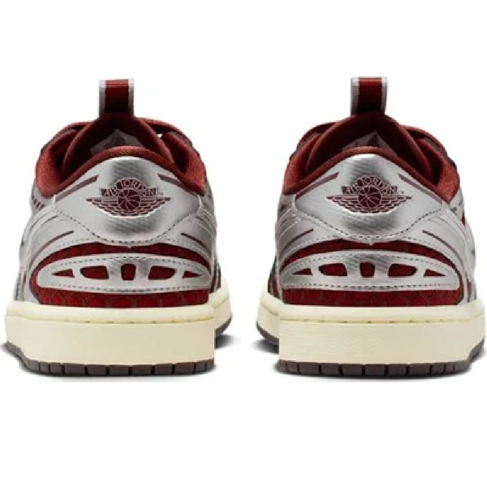 Women's Jordan 1 MM Low V3 Dark Team Red/Dark Team Red (HQ2186 600)