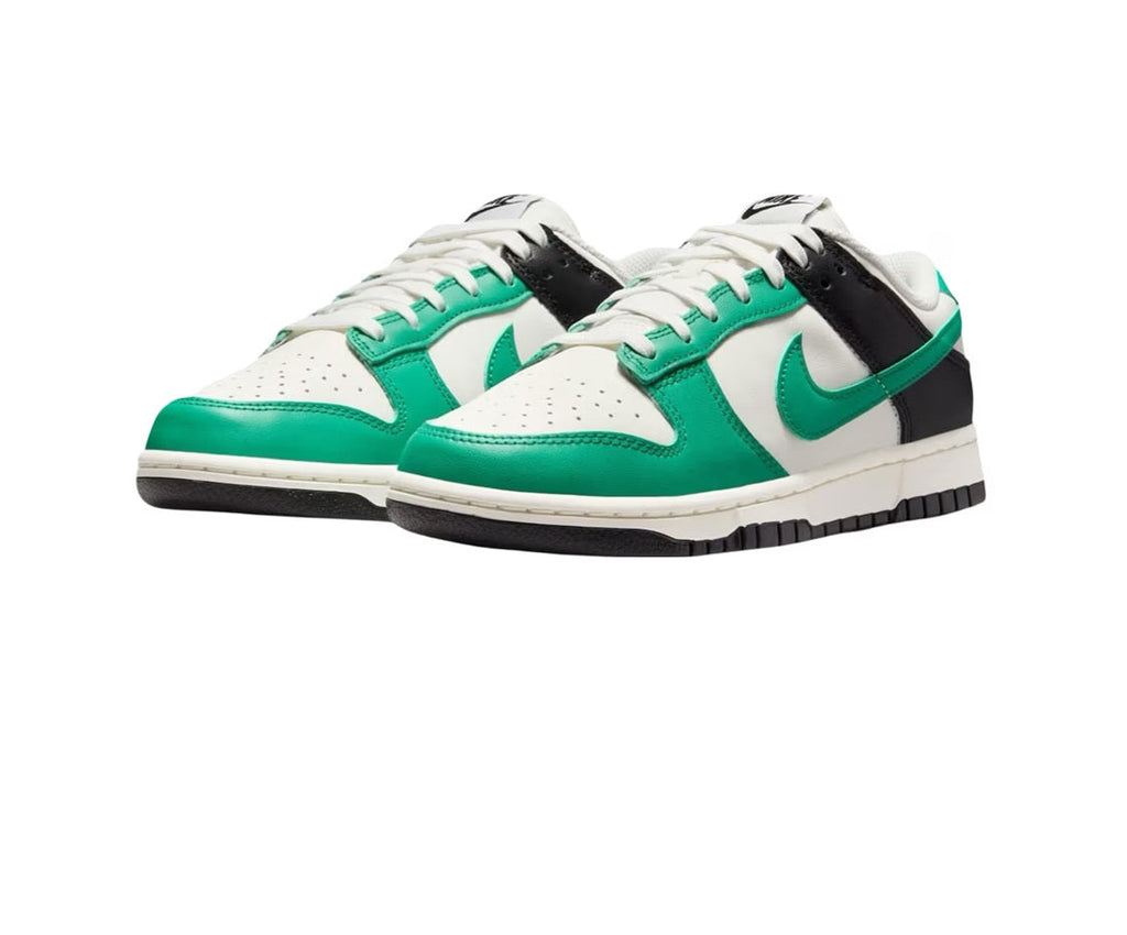 Women's Nike Dunk Low Sail/Stadium Green-Black (IB4363 133)