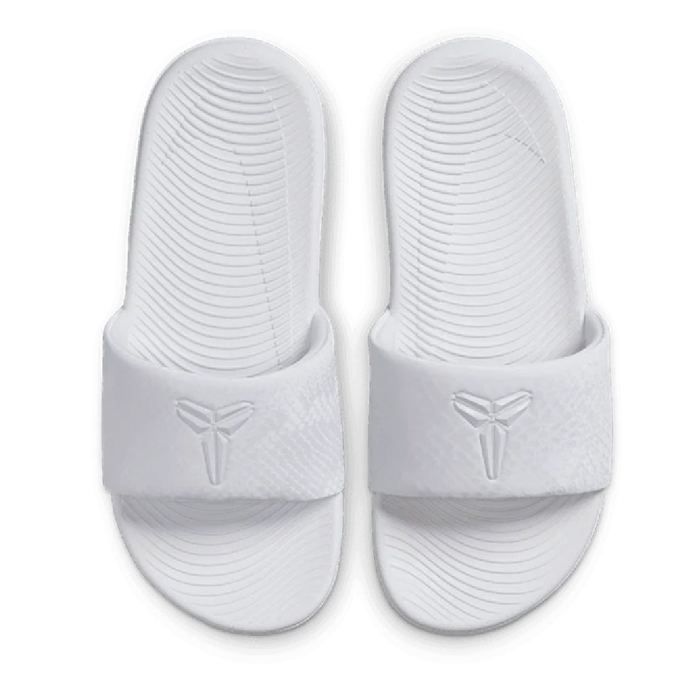 Big Kid's and Little Kid's Nike Kobe Kawa Slide White/White (IF2871 100)