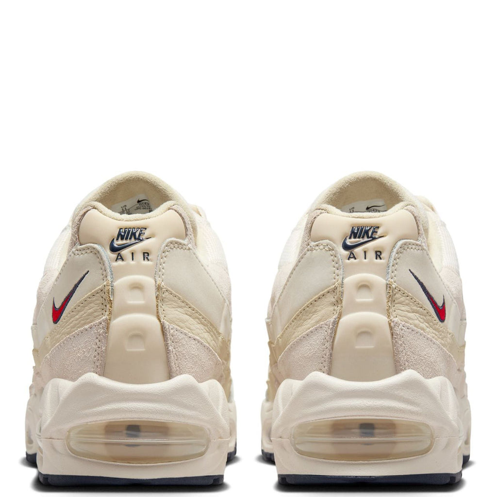 Men's Nike Air Max 95 OG PRM Pale Ivory/University Red (IH4378 110)