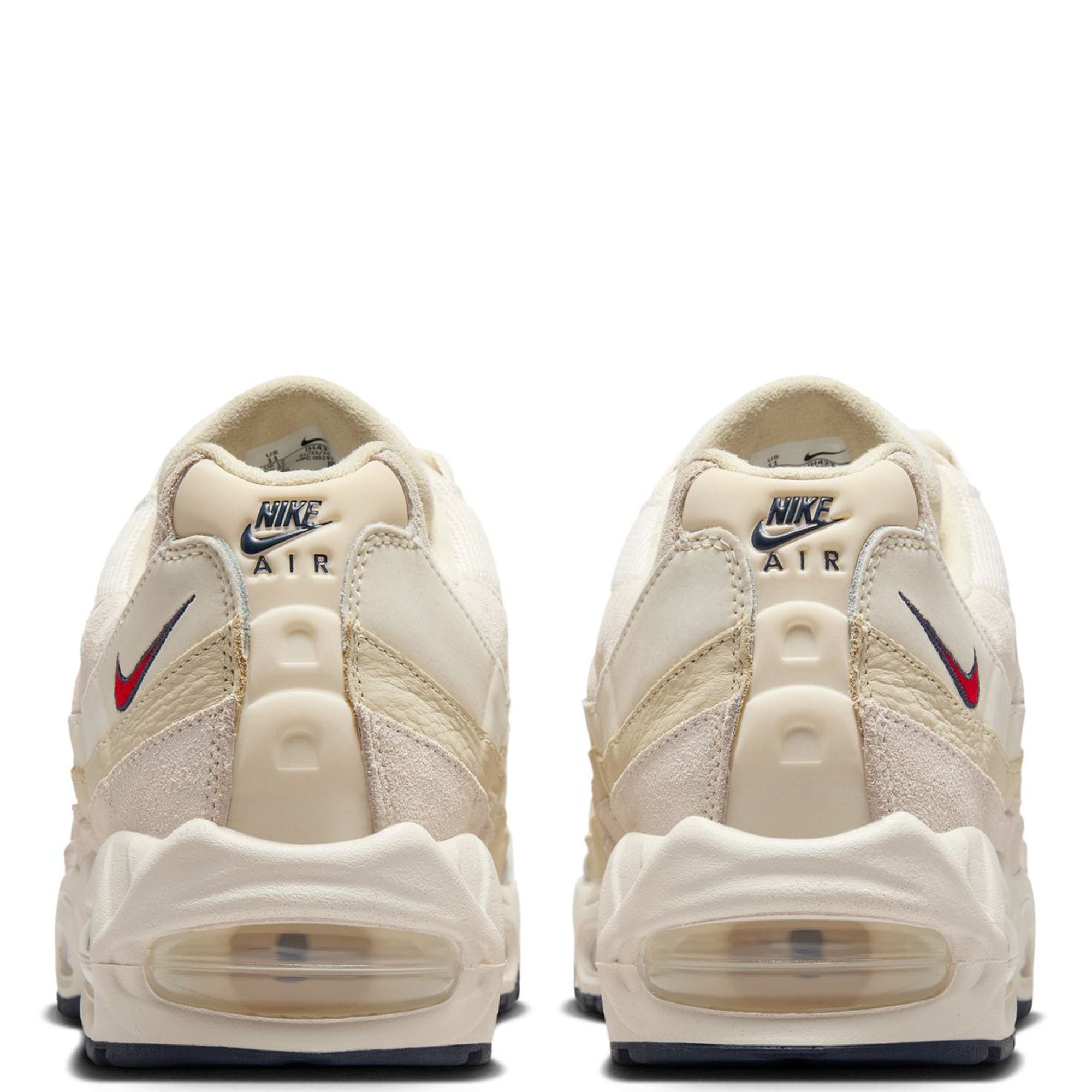 Men's Nike Air Max 95 OG PRM Pale Ivory/University Red (IH4378 110)
