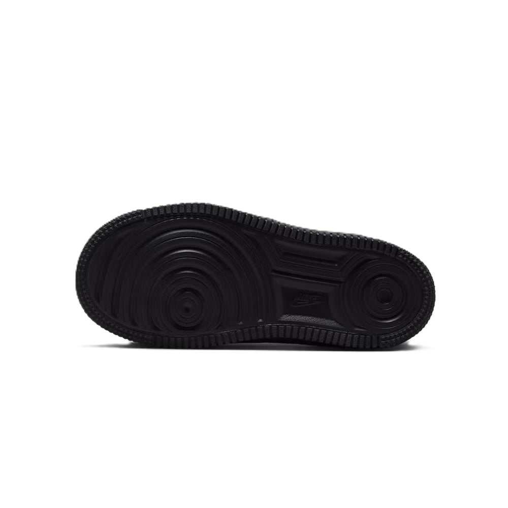 Little Kid's Nike Force 1 Low BB Win Lace Black/Action Grape (IV5949 001)