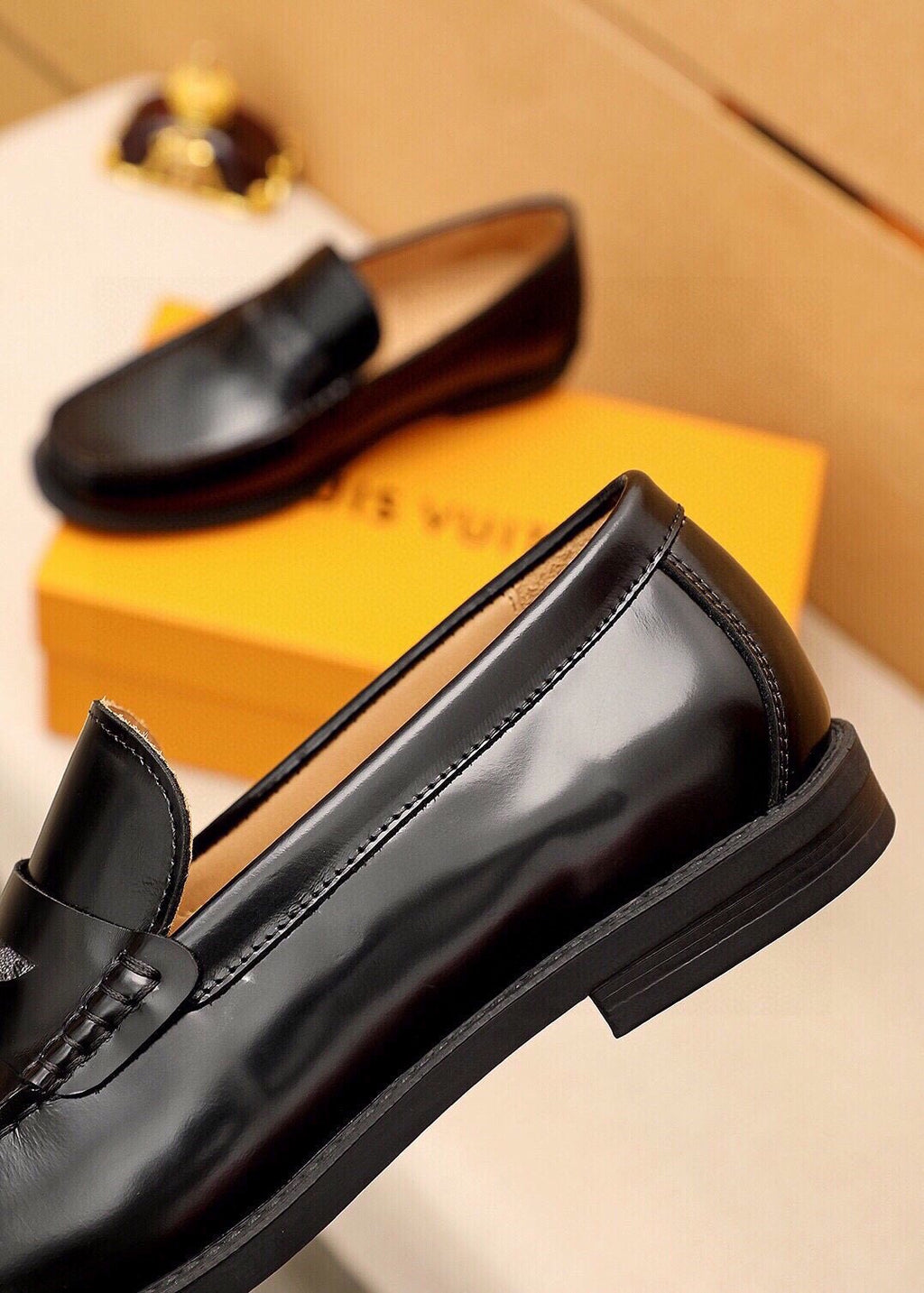 Louis Vuitton Penny Loafers